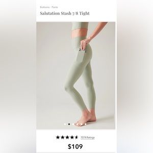 Athleta Ultimate Stash 7/8 Tight